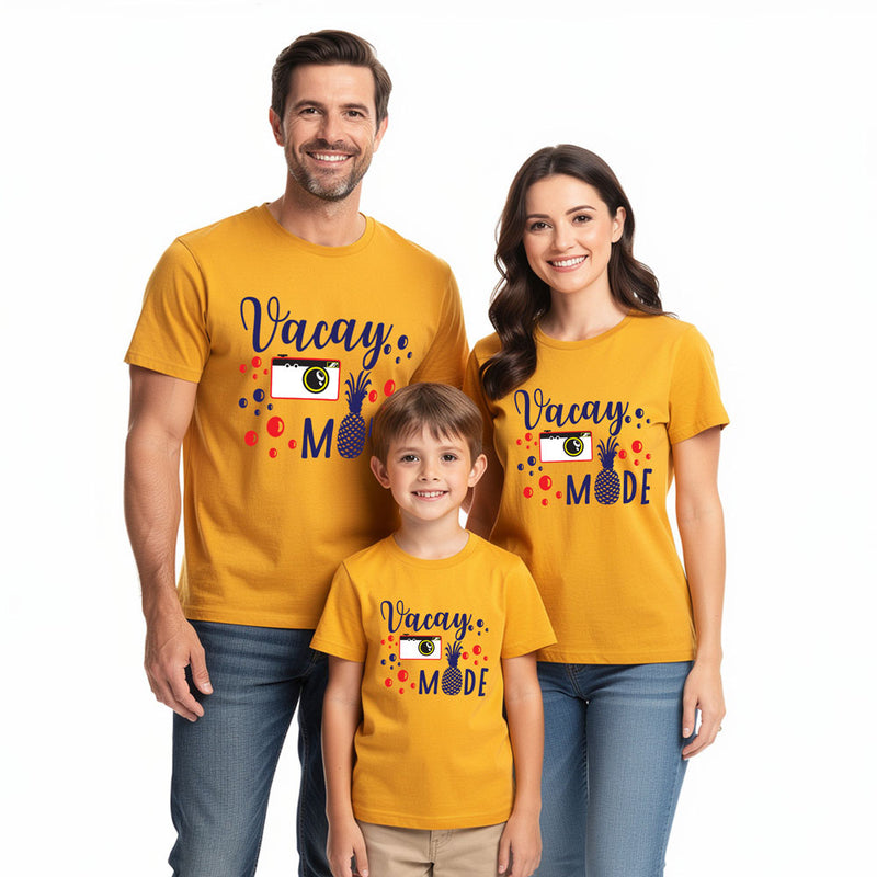 Family Vacay Mountain Mode On T-shirts