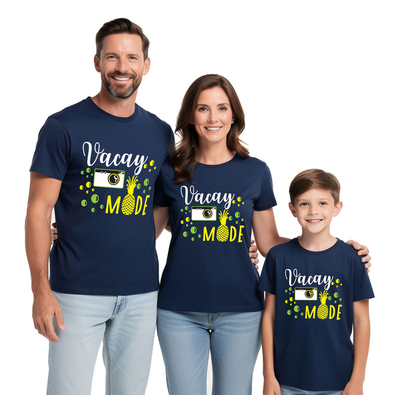 Family Vacay Mountain Mode On T-shirts