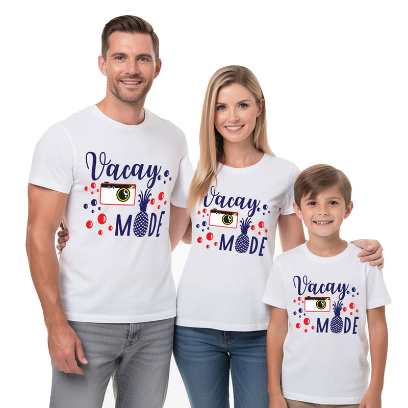 Family Vacay Mountain Mode On T-shirts