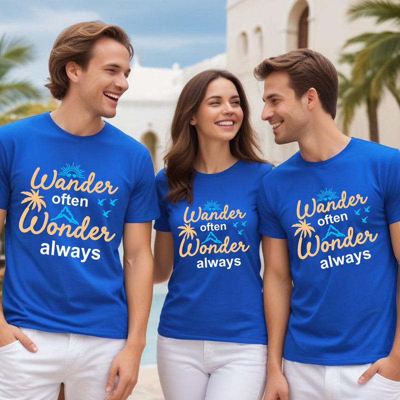 Wander often Wonder Always tshirts