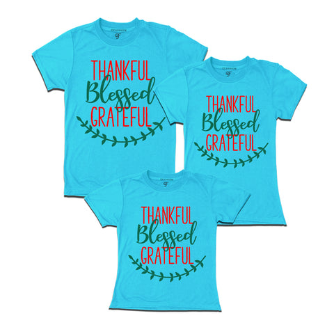 thankful blessed grateful t shirts