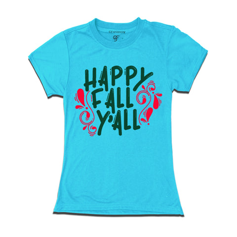 Mom t-shirt for happy fall Y'all