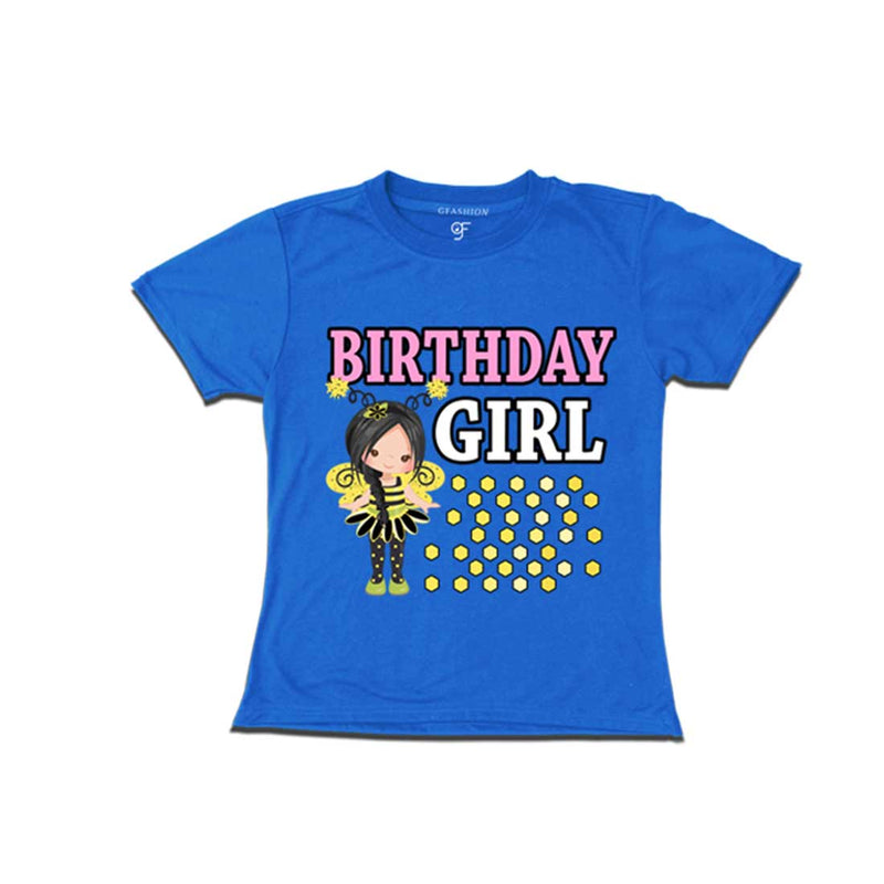 Bee Theme Birthday Girl T-shirts