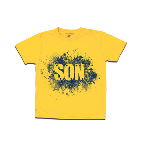 paint splatter t shirt boys