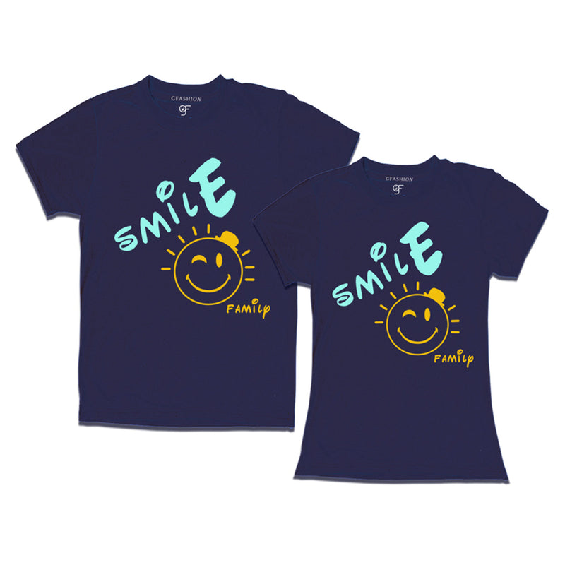 Smile matching couples t-shirt