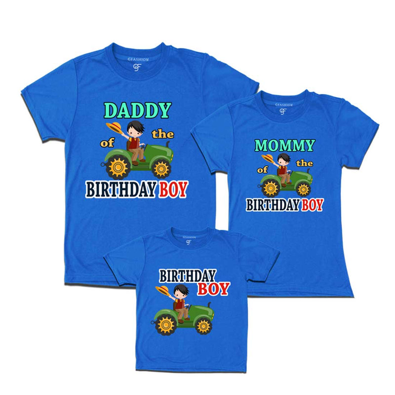 Farmer Theme Birthday Boy T-shirts For Family