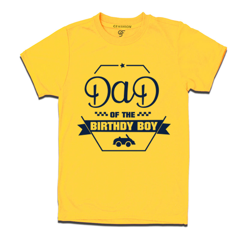 dad of the birthday t shirt