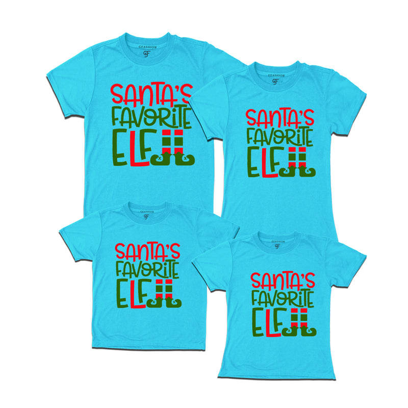 santa favorite elf t shirts