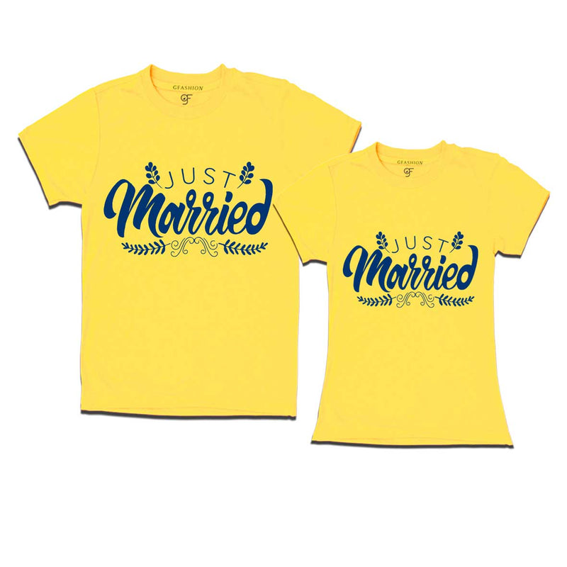 just married t shirts