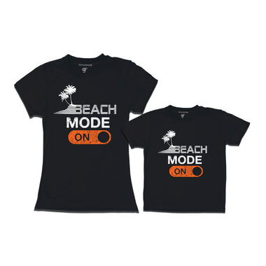 beach mode on vacation t-shirts
