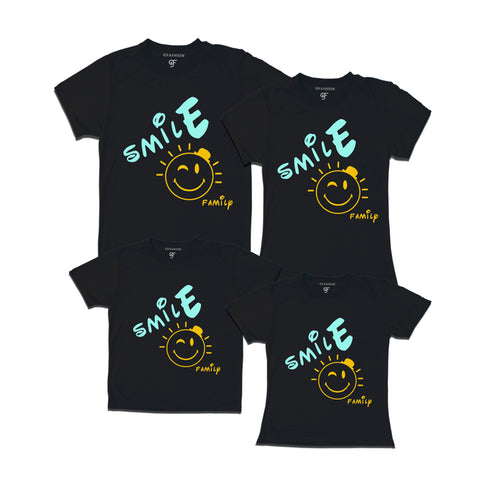 funny smiley t shirts for family