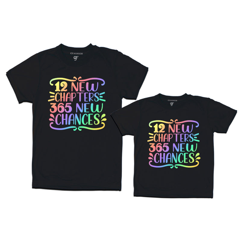12 New Chapters 365 New Chances Combo t-shirts in Black Color avilable @ gfashion.jpg
