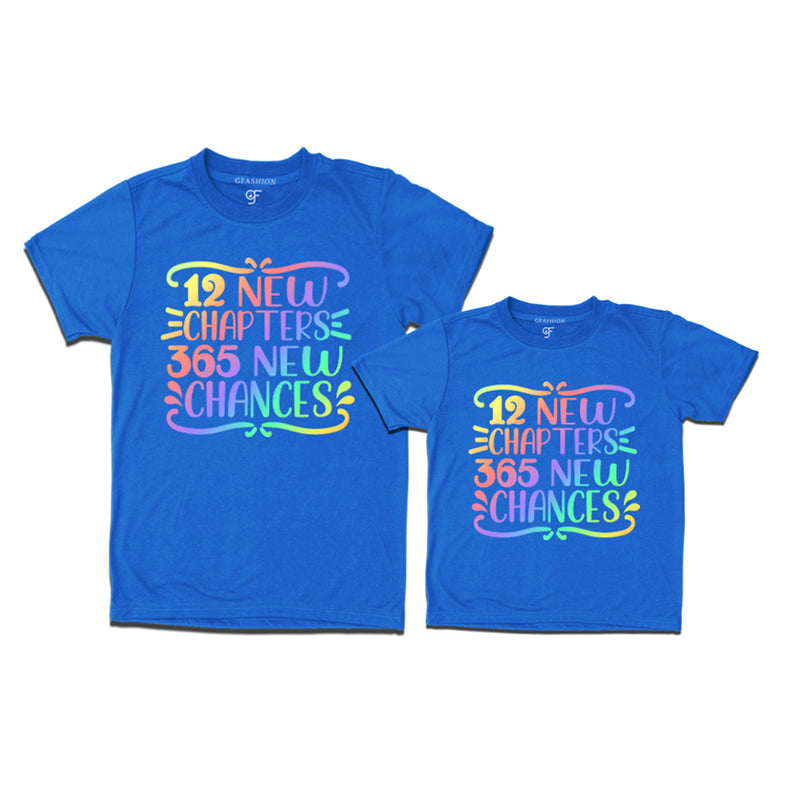 12 New Chapters 365 New Chances Combo t-shirts in Blue Color avilable @ gfashion.jpg