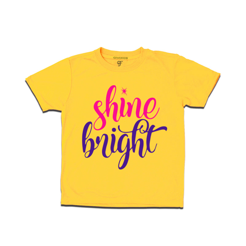 shine bright t shirt girls