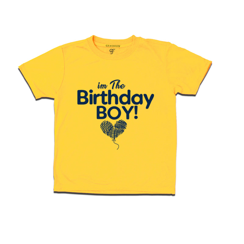 i'm the birthday boy t shirt