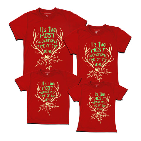 christmas and new year t shirt for family
