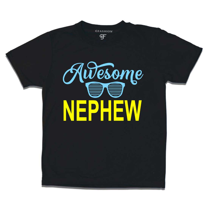 Awesome Nephew T-shirts-black-gfashion