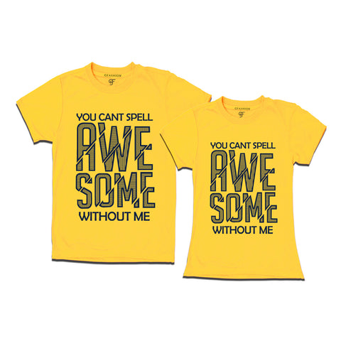Awesome T-shirts for Couples
