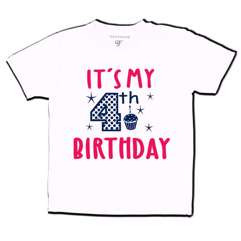 4th Birthday t shirts