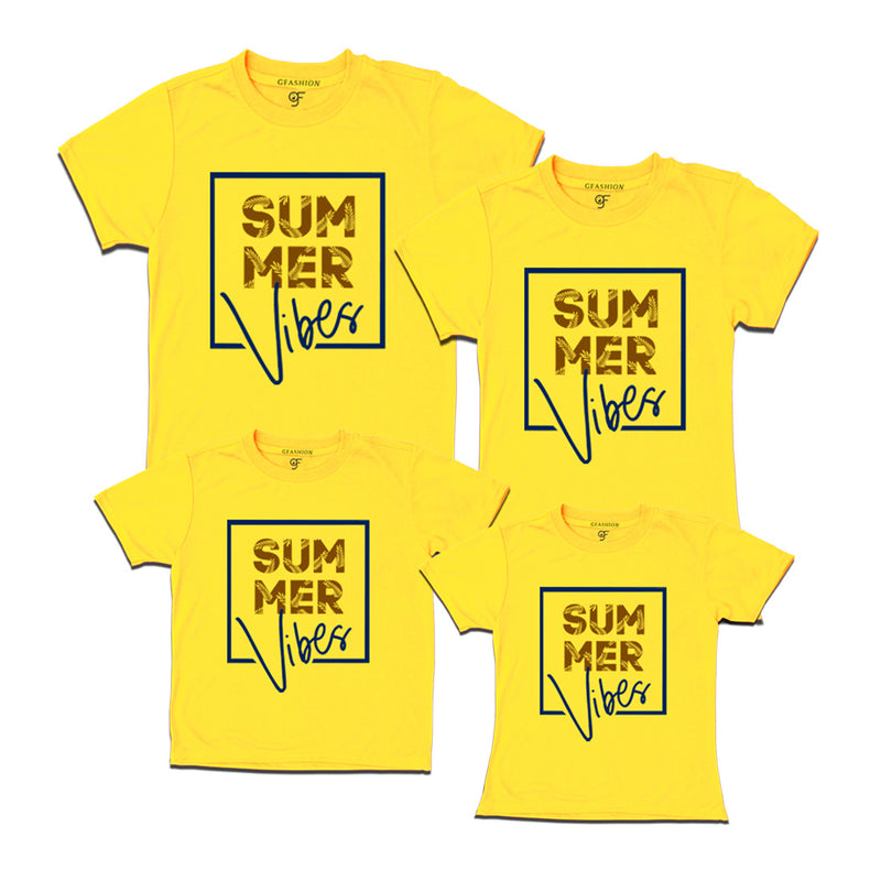 summer vibes vacation group tees