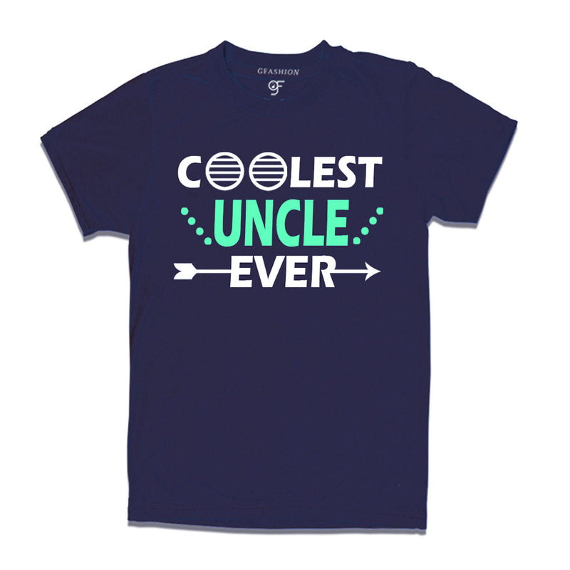 coolest uncle ever t shirts-navy-gfashion