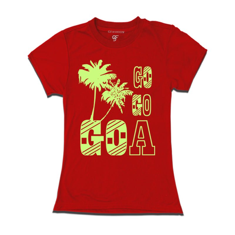 go go goa ladies t-shirts