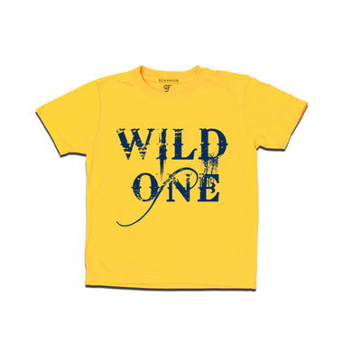 wild one kids tee shirt