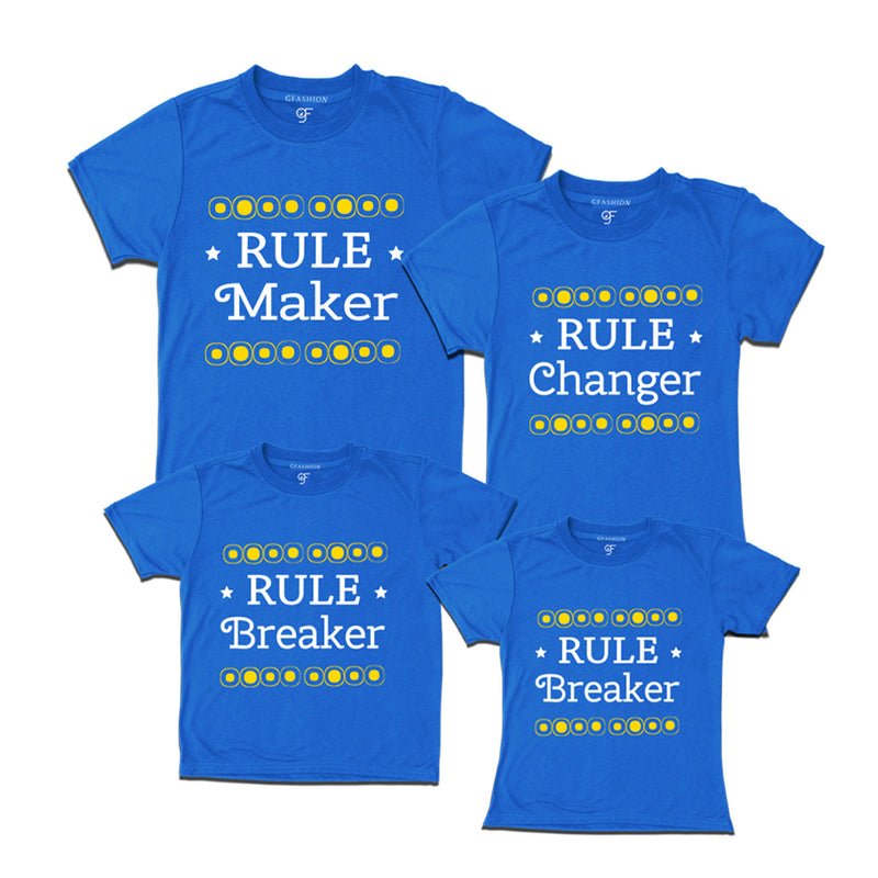 Rule Maker-Changer Breaker T-shirts For Family