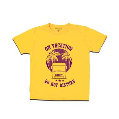 on vacation do not disturb t shirt boy t shirt