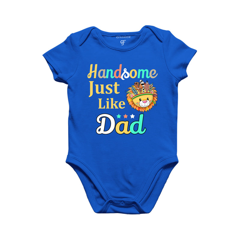 Handsome just like dad-mommy's little prince Baby Boy onesie combo 3