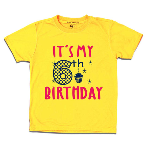 6th Birthday Boy T-shirt