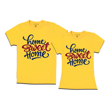 home sweet home couples t shirts