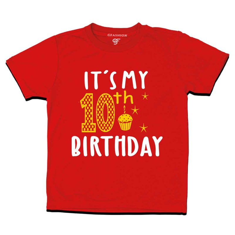 10th Birthday Boy T-shirt