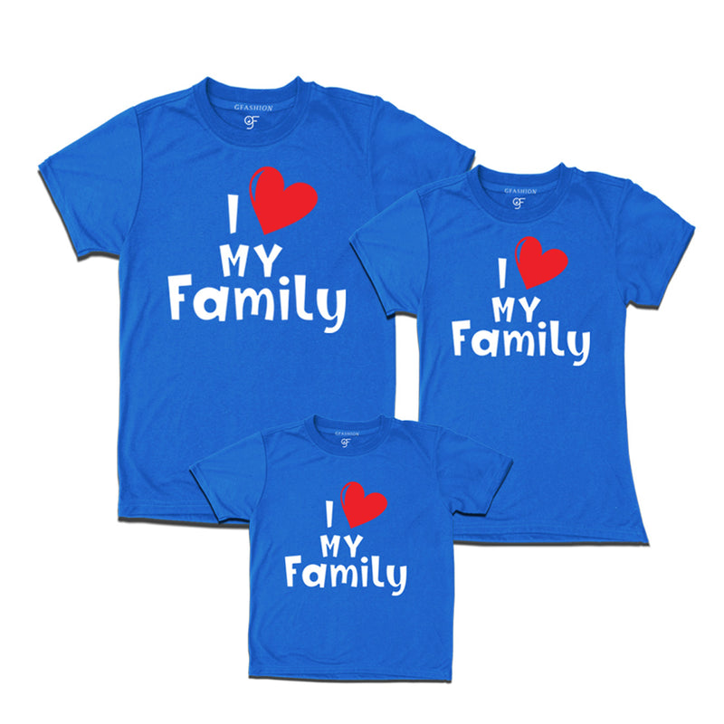 i love family t shirts