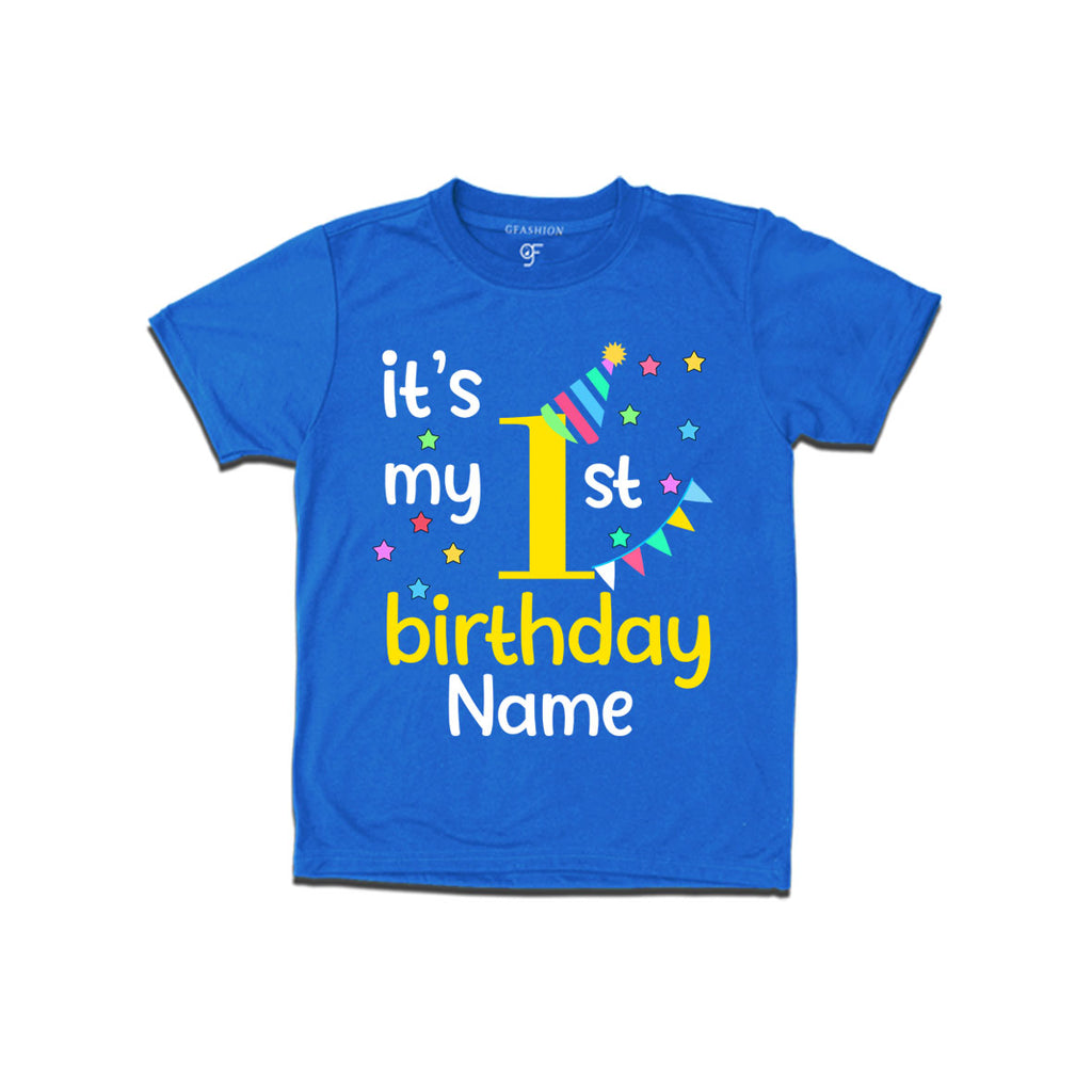1st birthday t shirts for boys 1st birthday t shirts for girls birthday dress GFASHION