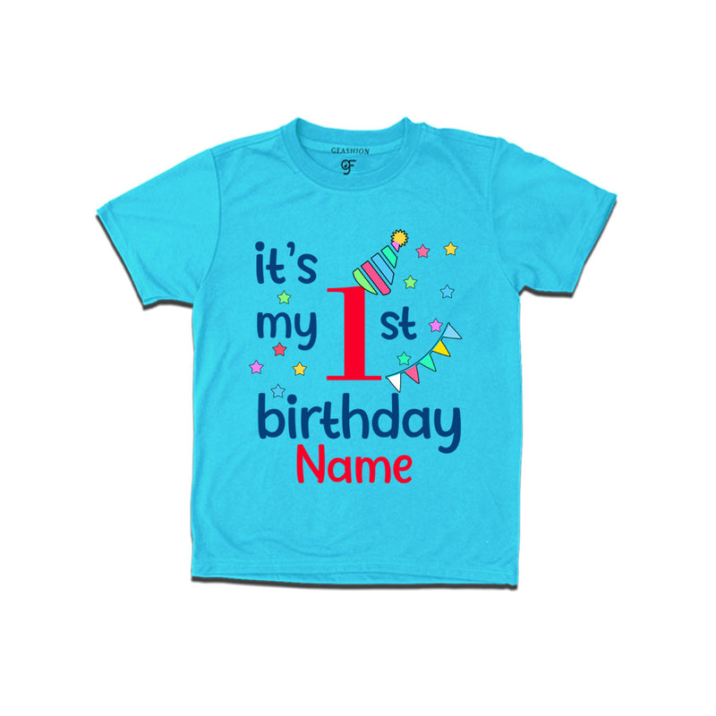 It's my 1st birthday t shirts for boys-girls