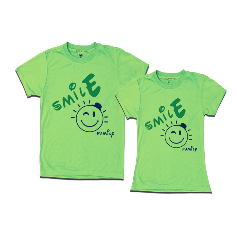 Smile matching couples t-shirt