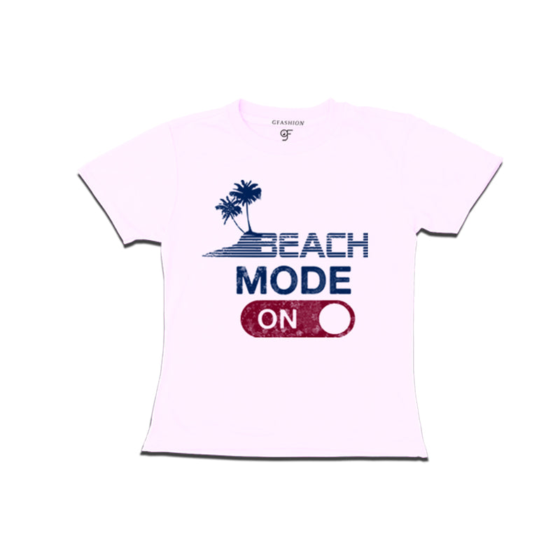 girls beach mode on t shirts