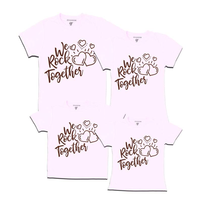 We rock together group tees