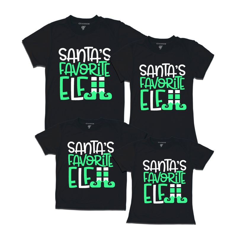 santa favorite elf t shirts