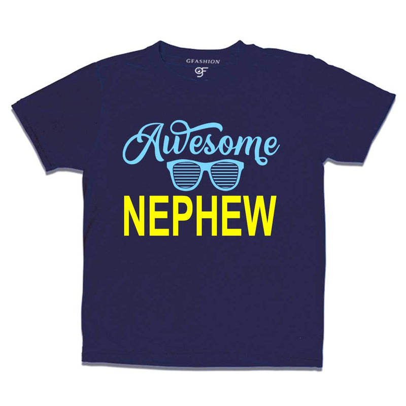 Awesome Nephew T-shirts-navy-gfashion