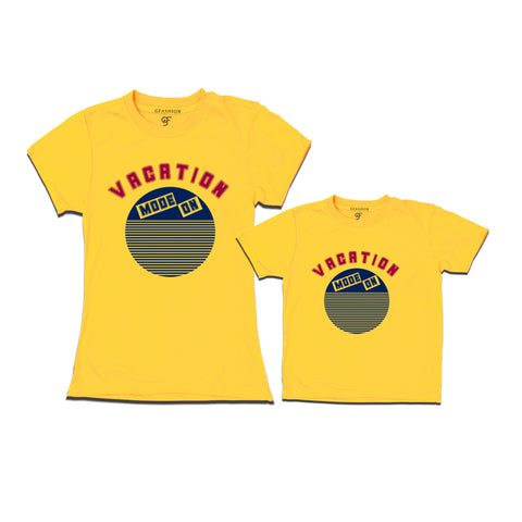 mother and son vacation t shirts