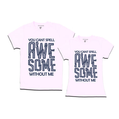 Couple t-shirt for awesome one | gfashion