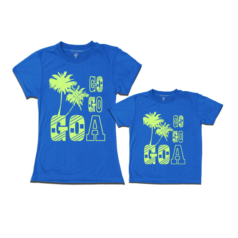 go go goa t shirts for mom and son