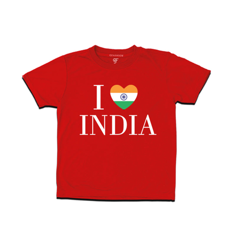 I love India Boy T-shirt in Red Color available @ gfashion.jpg