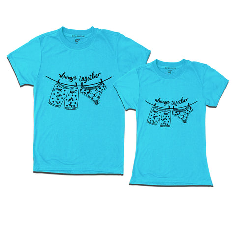 always together couple t-shirts