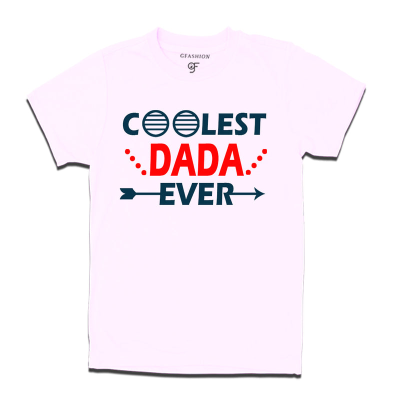 coolest dada ever t shirts-white-gfashion