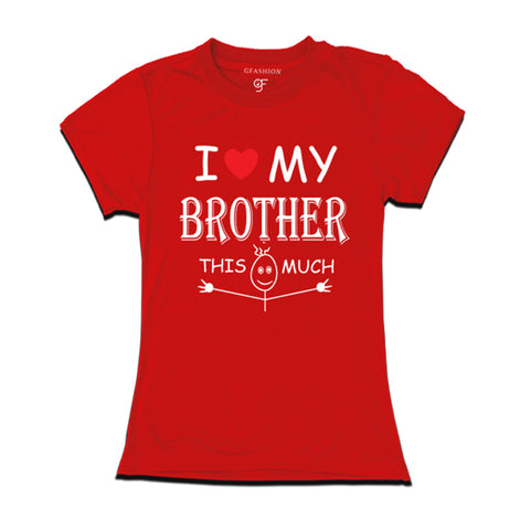 I love My Brother T-shirt in Red Color available @ gfashion.jpg