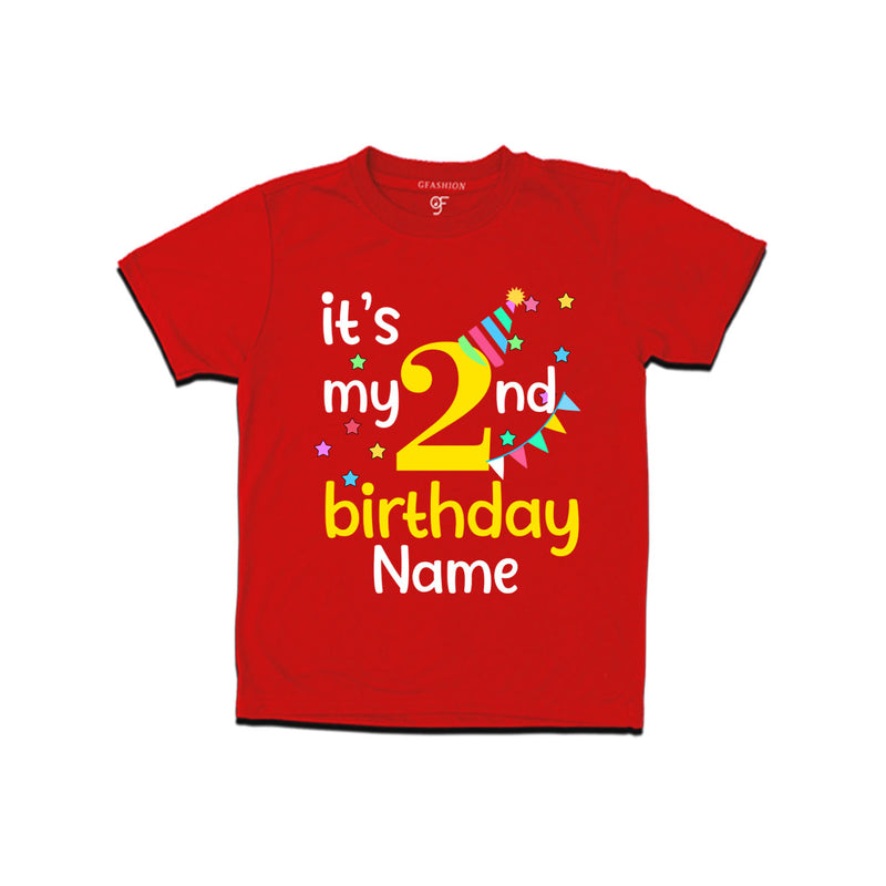 It's my 2nd birthday t shirts for boys-girls