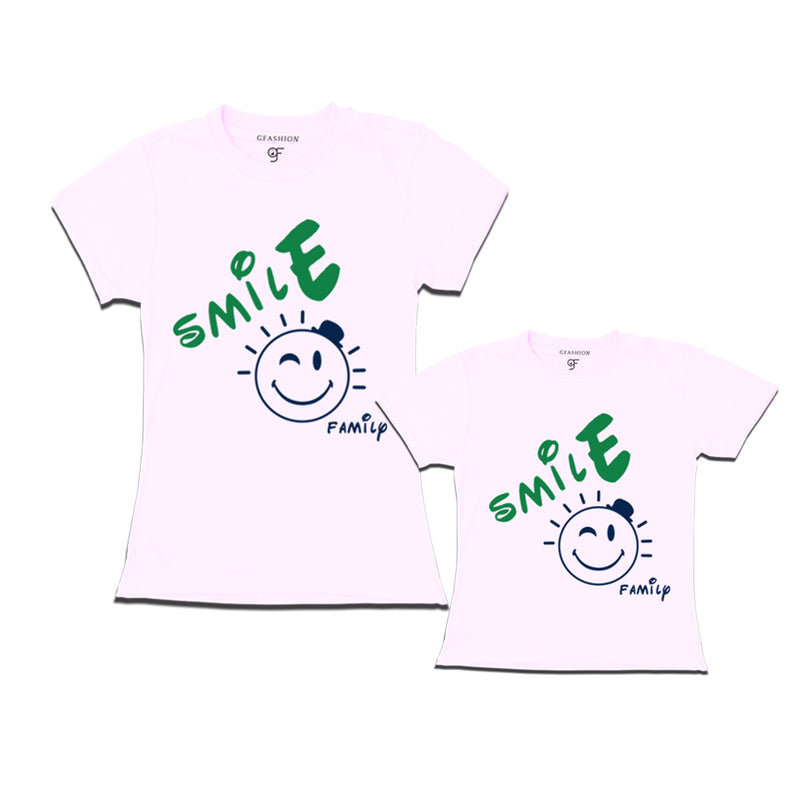 smiley face t shirt for family